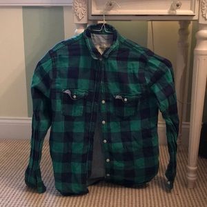 abercrombie kids flannel